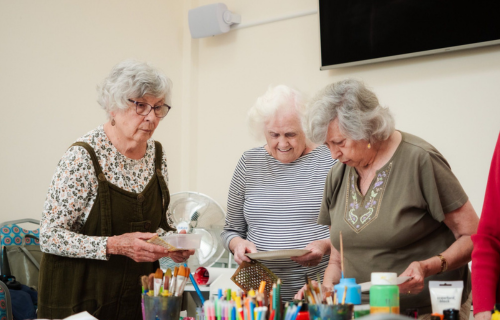 fundraising images (500 x 320 px) (2) elderly people doing craft