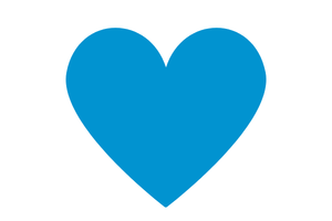 blue heart